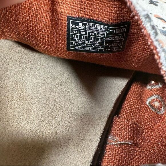 Sanuk Sidewalk Surfer Donavon Shoes Men’s Size 12 - Picture 6 of 7